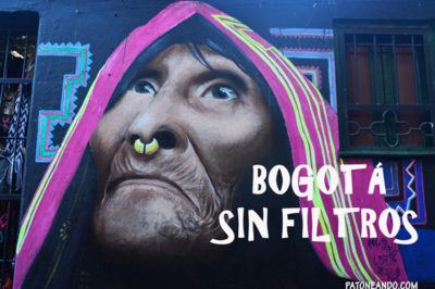 Bogotá a través de un monstruo rojo