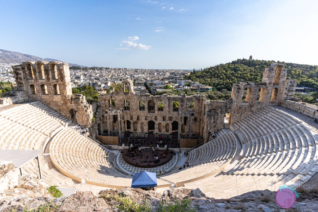 Qué hacer en tres días en Atenas - Teatro de la Acrópolis - Patoneando blog de viajes