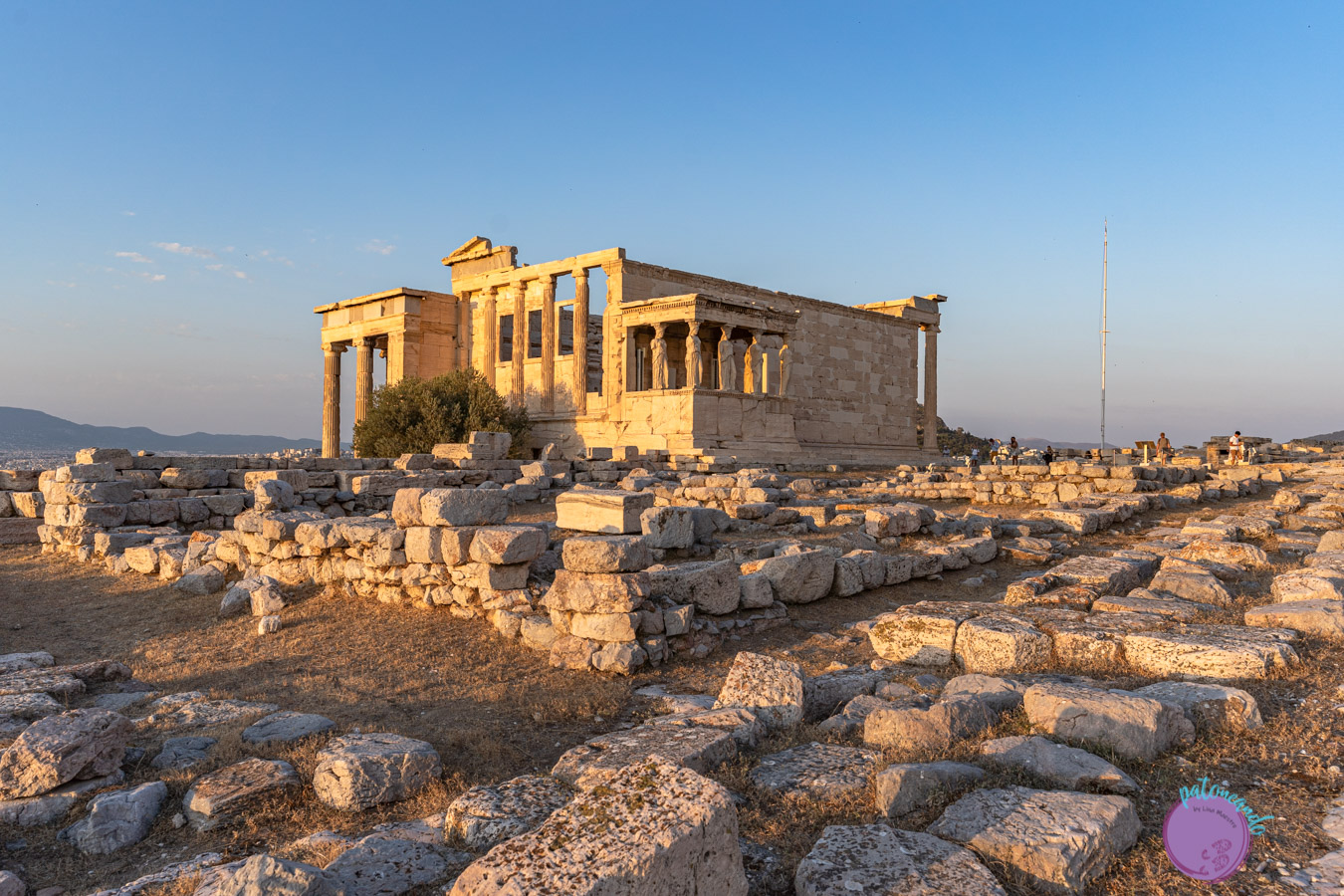 Qué hacer en tres días en Atenas - Templo de Afrodita en la Acrópolis - Patoneando blog de viajes